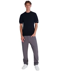 Karl Lagerfeld Paris Men's Short-Sleeve Sweater