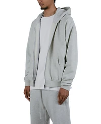mnml Men's Basic Full-Zip Relaxed-Fit Heavyweight-Cotton Hoodie