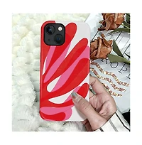Lisen 2-Layer Durable Raised Camera Ring Phone Case for Apple iPhone 14