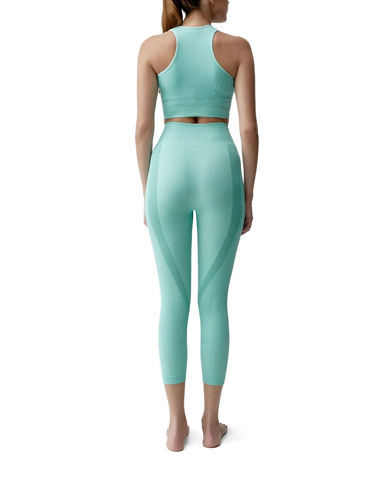Born Living Yoga Women's Eris Medium-Support Performance Sports Top