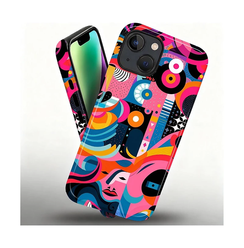 Lisen 2-Layer Raised-Camera-Ring Phone Case Compatible with Apple iPhone