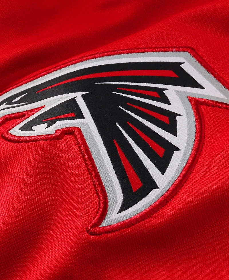 Nike Men's Michael Penix Jr. Red Atlanta Falcons Team Vapor F.u.s.e. Stitched Limited Jersey