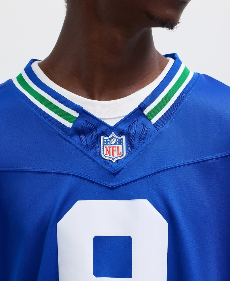 Men's Nike Kenneth Walker Iii Royal Seattle Seahawks Throwback Vapor F.u.s.e. Limited Jersey