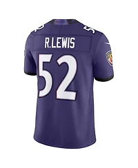Nike Men's Ray Lewis Purple Baltimore Ravens Vapor F.u.s.e. Stitched Retired Limited Jersey