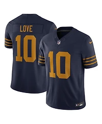 Nike Men's Jordan Love Navy Green Bay Packers The 1923 Classic Vapor F.u.s.e. Limited Jersey