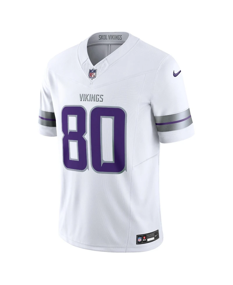 Nike Men's Cris Carter White Minnesota Vikings Alternate Vapor F.u.s.e. Retired Player Limited Jersey