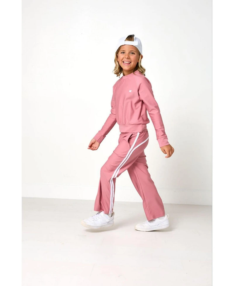 Courtside Kids Toddler Girls 2-16 Crewneck Pullover