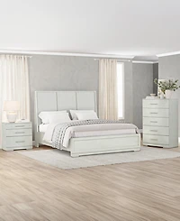 3-Piece Matrix Bedroom Set (Queen Bed, Chest, & Nightstand), Macy's Exclusive