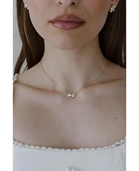 Untamed Petals Eternity Crystal Necklace