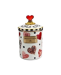 MacKenzie-Childs Love Medium Canister