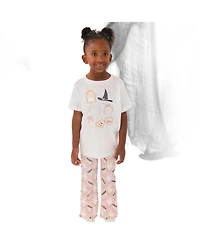 Sweet Wink Toddler Girls' 2T-5T Bat And Ghost Halloween Flare Leggings