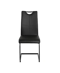Streamdale Furniture Modern Pu Upholstered Dining Chairs (Set of 4)