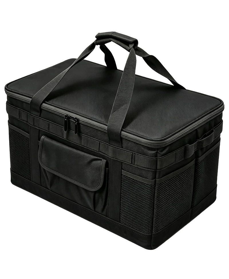 Piscifun Waterproof Foldable Camping Storage Bag Utility Tote With Axe Holder Outdoor Organizer For Hiking Picnic Bbq
