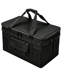 Piscifun Waterproof Foldable Camping Storage Bag Utility Tote With Axe Holder Outdoor Organizer For Hiking Picnic Bbq