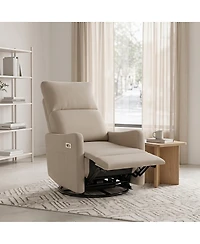 Streamdale Furniture Power Swivel Rocker Recliner Chair for Living Room and Nursery