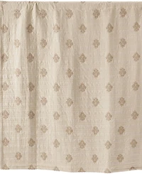 Lands' End Embroidered Matelasse Bed Coverlet