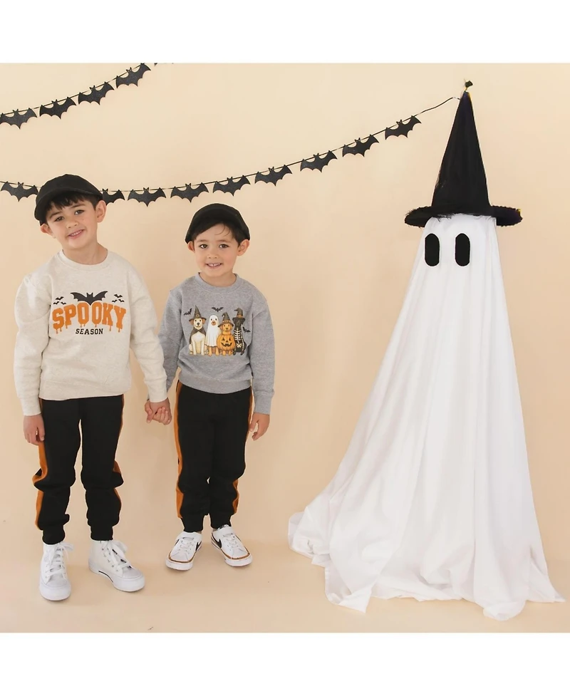 Sweet Wink Big Boys 10-12 Spooky Season Halloween Sweatshirt