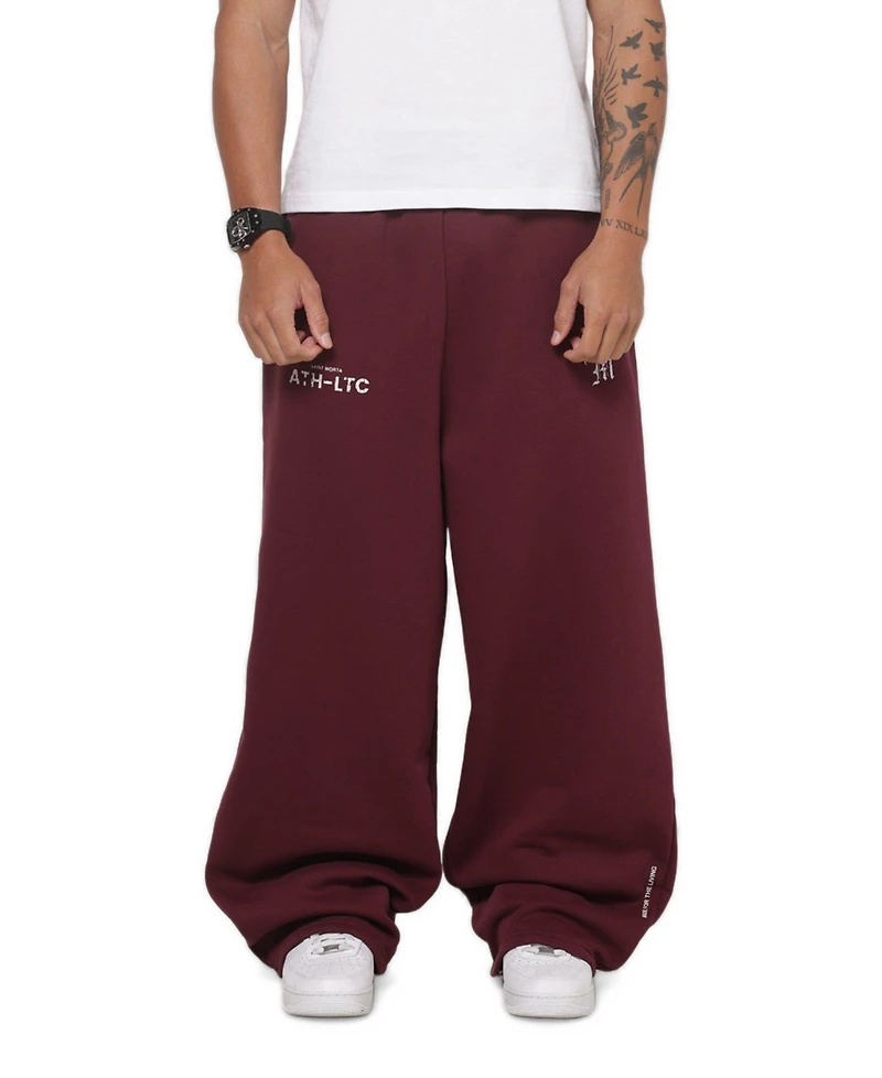 Saint Morta Men's Athltc S4 Oversized-Fit Wide-Leg Sweatpants
