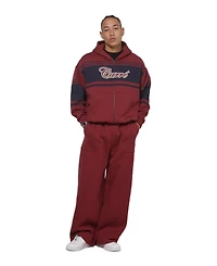 Carre Men's Varsity Oversized Wide-Leg Track Pants