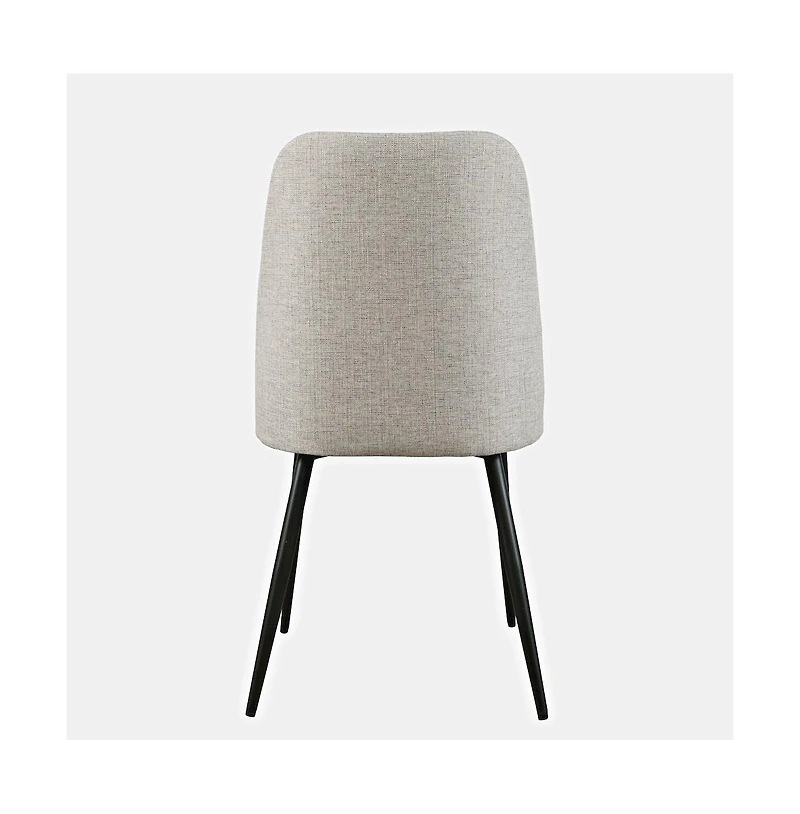 Jofran Macey Contemporary Modern Upholstered Dining Chair (Set of 2)
