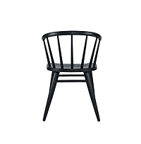 Jofran Fitz Traditional Solid Wood Curved Back Spindle Dining Chair (Set of 2