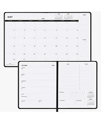 Danrong Academic Planner 18 Month Weekly Monthly Layflat Hardcover Organizer For Students Teachers