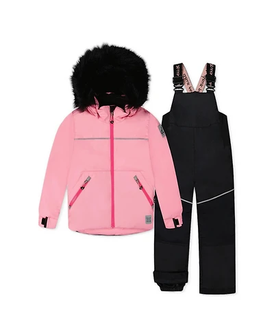 Deux par Little Girls 6 to 8 Two Piece Discover Snowsuit