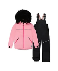 Deux par Little Girls 6 to 8 Two Piece Discover Snowsuit