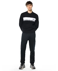 Sergio Tacchini Men's Storia Stripe Crewneck Sweater