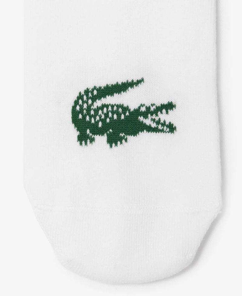 Lacoste Men's No Show Socks, 3-Pack