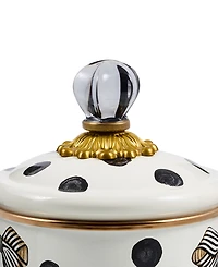 MacKenzie-Childs Pretty As A Bow Medium Canister
