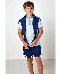 Courtside Kids Boys' 2-16 Mesh Basketball Shorts
