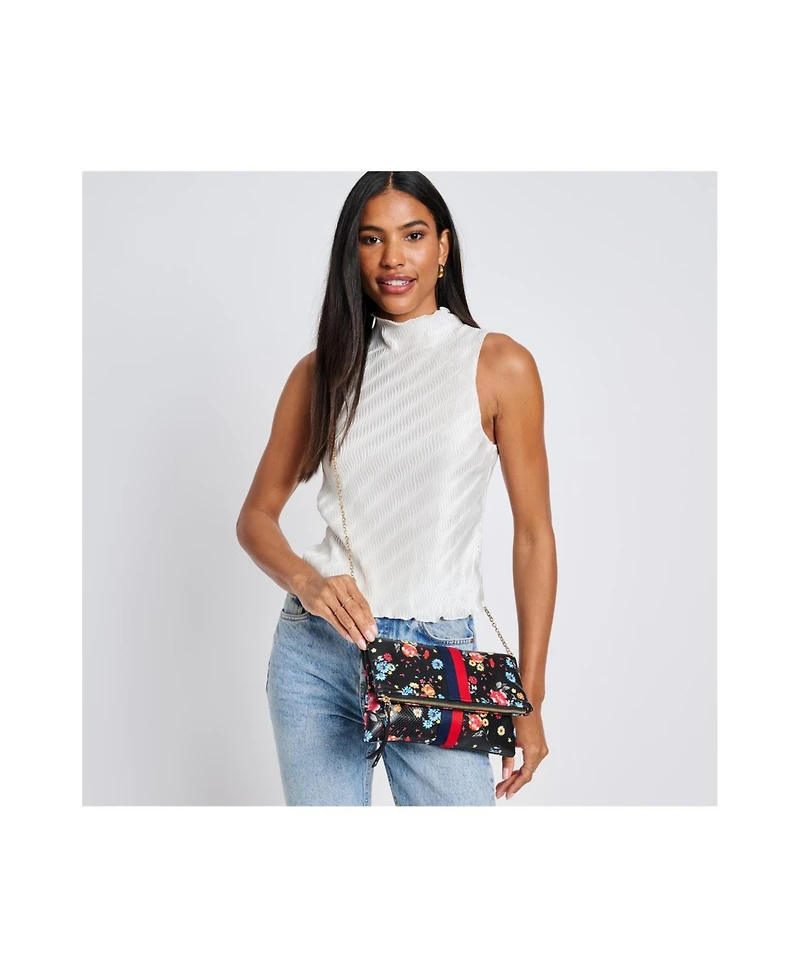 Moda Luxe Jules Print Clutch