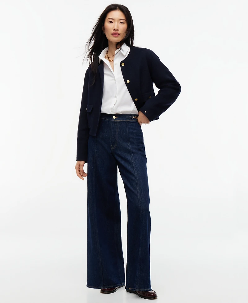 Tommy Hilfiger Women's Indie High-Rise Wide-Leg Jeans