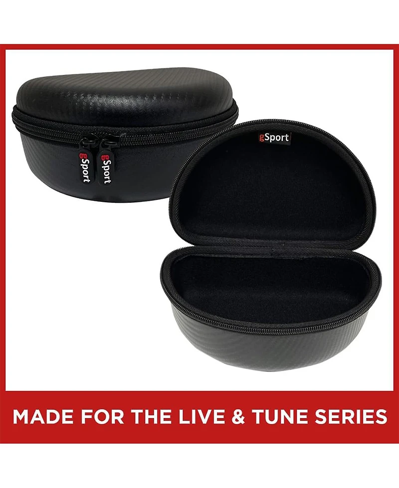 gSport Carbon Fiber Hardshell Case for Jbl Live and Tune Headphones