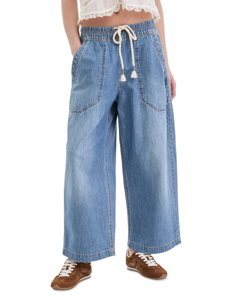 Free People Women's Easy Peasy Pull-On Jeans