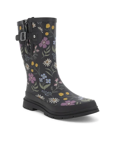 Westerns Chief Women's Wildflower Mid Rain Boot