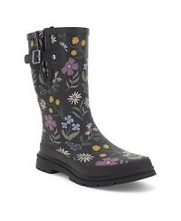 Westerns Chief Women's Wildflower Mid Rain Boot