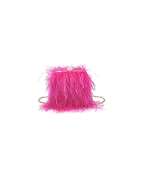Moda Luxe Feathered Flair Evening Bag