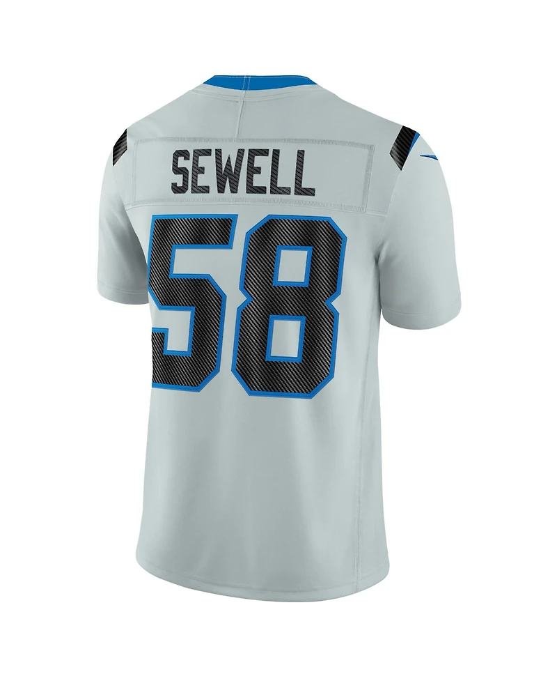 Nike Men's Penei Sewell Silver Detroit Lions 2026 Rivalries Collection Vapor F.u.s.e Stitched Limited Jersey