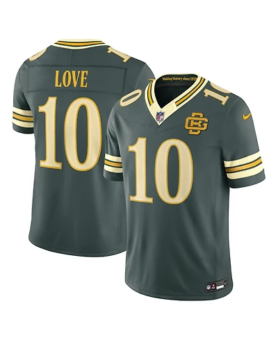Nike Men's Jordan Love Green Bay Packers 2026 Rivalries Collection Vapor F.u.s.e Stitched Limited Jersey