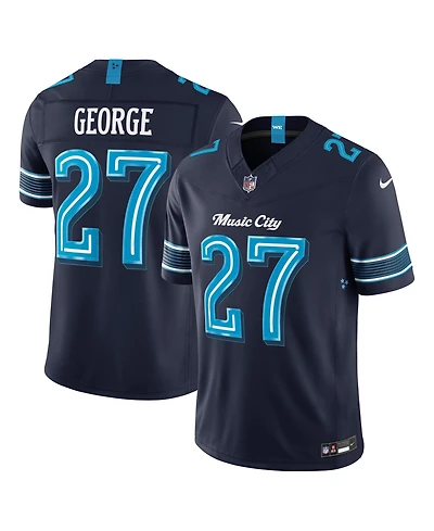Nike Men's Eddie George College Navy Tennessee Titans 2026 Rivalries Collection Vapor F.u.s.e Stitched Limited Jersey