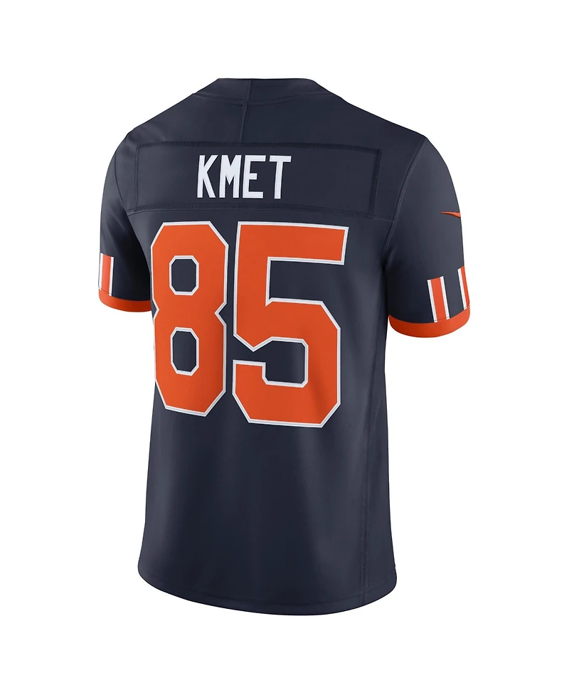 Nike Men's Cole Kmet Navy Chicago Bears 2026 Rivalries Collection Vapor F.u.s.e Stitched Limited Jersey