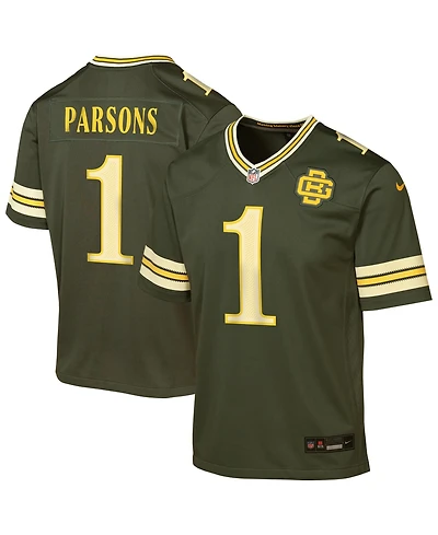 Nike Big Boys and Girls Micah Parsons Green Bay Packers 2026 Rivalries Collection Game Jersey