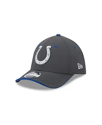 New Era Men's Charcoal Indianapolis Colts 2026 Rivalries Collection 39THIRTY Flex Hat
