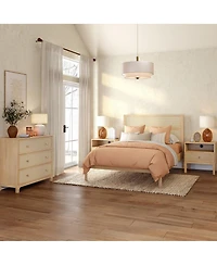 Plank+Beam Elio Rattan Full Bed
