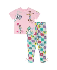Toy Story Winnie the Pooh Toddler Girl's 2-Piece Tee and Leggings Set