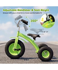 Hongge 15 in Adjustable Handlebar and Seat Bike, 200 lb Capacity, Ages 3+
