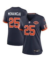 Nike Women's Kyle Monangai Navy Chicago Bears 2026 Rivalries Collection Game Jersey