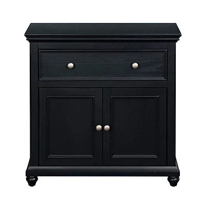 Augusta Home Carl Two Door One Drawer Cabinet